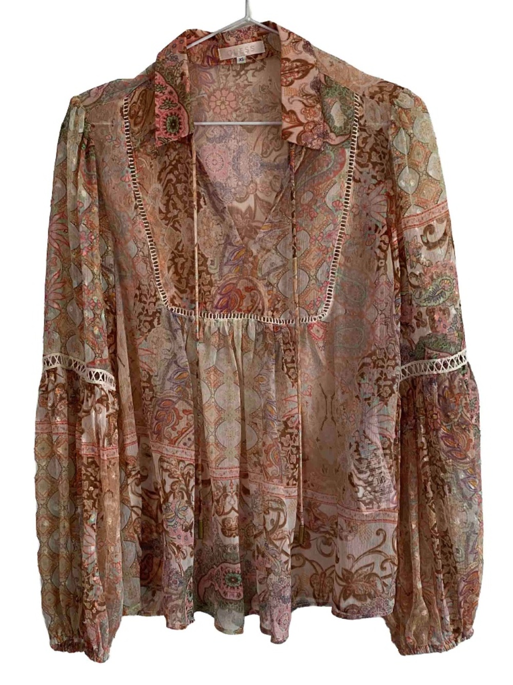 Floral "Guess" Blouse